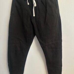 PacSun Black Jogger Sweatpants with Elastic Waistband